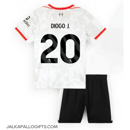 Liverpool Diogo Jota #20 Kolmas Peliasu Lasten 2024-25 Lyhythihainen (+ Lyhyet housut)